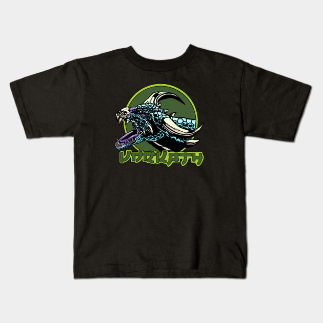 Vorkath Kids T-Shirt by hiphopshark